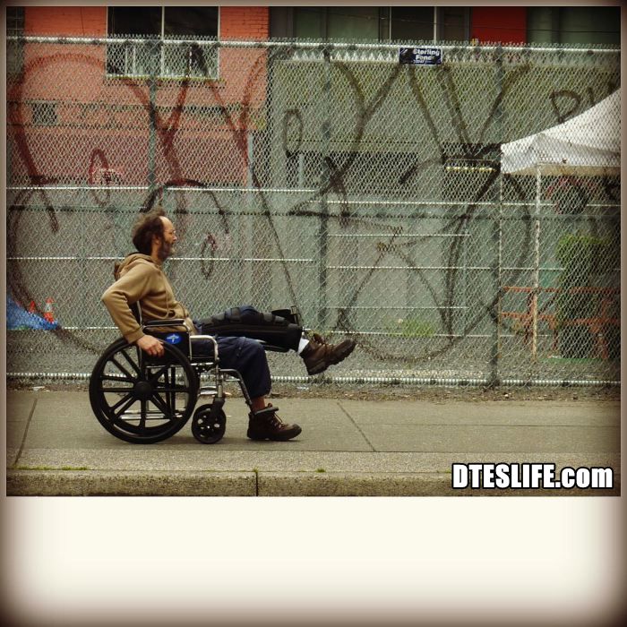 Wheels in Downtown Eastside